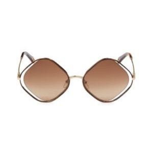 Chloe Diamond Sunglasses - Brown